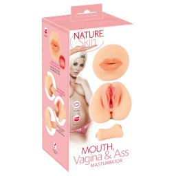 Nature Skin - masturbtor vagny a st (prodn)