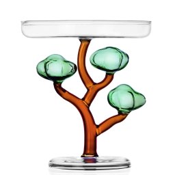 Ichendorf Milano designové podnosy Savannah Footed Plate Baobab Small