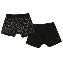 boxerky pánské (set 2 kusů) KILLSTAR - Killstar 2 - Black/Dark Grey - KSRA014506