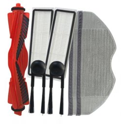 7ks Kartáče, HEPA filtry a mopy pro XIAOMI Robot Vacuum H40 sada