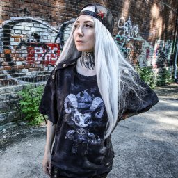 tričko dámské (top) DEVIL FASHION - Magic Princess - TT305