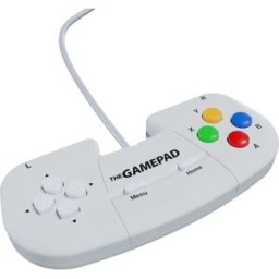 Retro Games The Gamepad Spectrum White (pro The Spectrum, THEC64 Mini, THEA500 Mini, PC, Mac, Linux)
