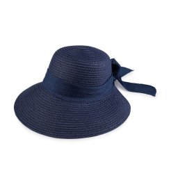 Dámský letní klobouk / slamák, barva 5 modrá tmavá