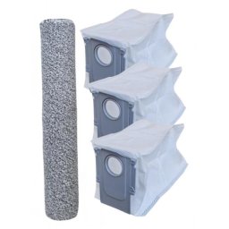 Mop a sáčky pro ROBOROCK QRevo Curv2 Flow 1+3ks sada