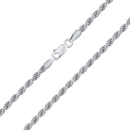 SILVEGO Stříbrný řetízek Valis - 2,7 mm - 45 cm
