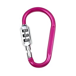 Gaira® Kódový zámek Karabina ZK22, Barva červená