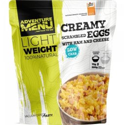ADVENTURE MENU krémová míchaná vajíčka PORCE 75g/300g - dehydrované hotové jídlo