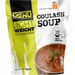 ADVENTURE MENU gulášová polévka PORCE 65g/350g - dehydrované hotové jídlo