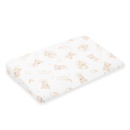 Potah na kojenecký polštář-klin New Baby BASIC 59x37cm bear beige