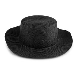 Dámský letní klobouk / slamák k dozdobení, barva 3 černá