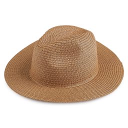 Letní klobouk / slamák unisex k dozdobení, barva 3 přírodní stř.