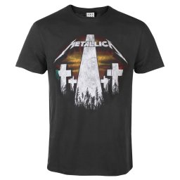 tričko pánské METALLICA - MASTERS OF PUPPETS - CHARCOAL - AMPLIFIED - ZAV210MPR