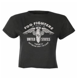 tričko dámské (crop top) FOO FIGHTERS - ONE BY ONE - CC - AMPLIFIED - ZAV430E58_CC