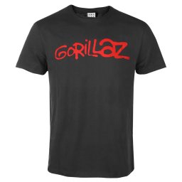 tričko pánské GORILLAZ - RED LOGO - CC - AMPLIFIED - ZAV210P284