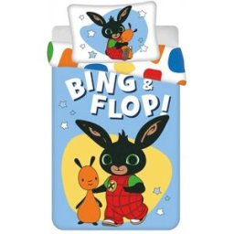 Jerry Fabrics Povlečení do postýlky Králíček Bing Flop baby 100 × 135, 40 × 60 cm