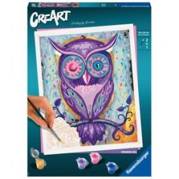 Ravensburger Kreativní a výtvarné hračky 202003 CreArt Spící sova