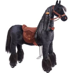 Mechanický jezdící kůň Ponnie Ebony M