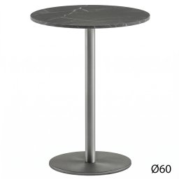 Pedrali designové jídelní stoly Inox 4400 (Ø 60cm)