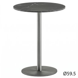 Pedrali designové jídelní stoly Inox 4400 (Ø 59.5 cm)