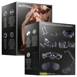 INTOYOU - BDSM sada pro zatenky - 7 dl - ern