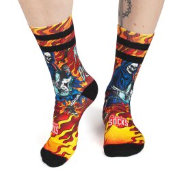ponožky AMERICAN SOCKS - Rock Till Death - AS537