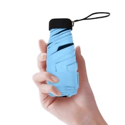 Gaira® Deštník Mini U7501, Barva světle modrá