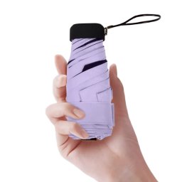 Gaira® Deštník Mini U7501, Barva fialová