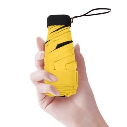 Gaira® Deštník Mini U7501, Barva žlutá