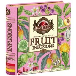 BASILUR Fruit Infusions Book Assorted Vol. III plech 32 × 2 g