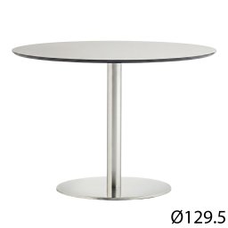 Pedrali designové jídelní stoly Inox 4430 (Ø 129.5 cm)