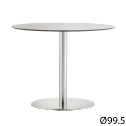 Pedrali designové jídelní stoly Inox 4430 (Ø 99.5 cm)