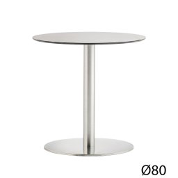 Pedrali designové jídelní stoly Inox 4430 (Ø 80cm)