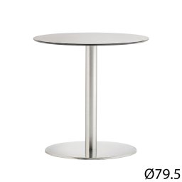 Pedrali designové jídelní stoly Inox 4430 (Ø 79.5 cm)