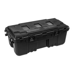 PLANO bedna/box přepravní SPORT LOCKER 120 L plast ČERNÁ