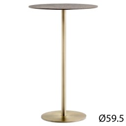 Pedrali designové kavárenské stoly Inox 4404 (Ø 59.5 cm)