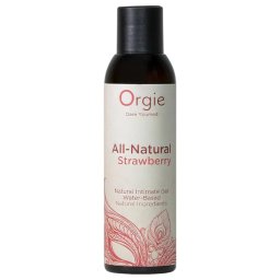 Orgie - lubrikan gel na vodn bzi - jahoda - prodn - 150 ml