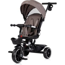 CHIPOLINO Tříkolka se stříškou Max Sport 2v1 Tiramisu