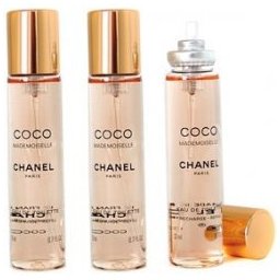 CHANEL Coco Mademoiselle parfémová voda pro ženy 3x20 ml (Náplň)