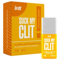 Intt Suck My Clit - stimulan gel na klitoris pro eny - mango (15 ml)