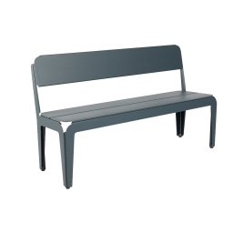 Weltevree designové zahradní lavice Bended Bench With Backrest