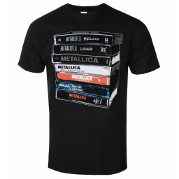 tričko pánské Metallica - Cassette - Black - METTS59MB
