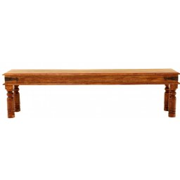 indickynabytek.cz - Lavice Jali 175x40 z indického masivu palisandr / sheesham