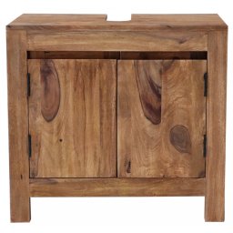 indickynabytek.cz - Skříňka pod umyvadlo Gani 90x70x45 z indického masivu palisandr / sheesham