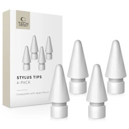 Tech-Protect Stylus Tips 4-Pack bílé náhradní hroty pro Apple Pencil