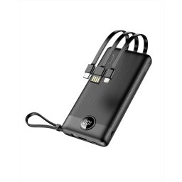 VEGER C10 10000mAh (Micro + Typ C + Lightning 8-pin) černá
