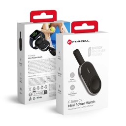 Powerbanka Forcell F-Energy Mini Power Watch 1200mAh - černá