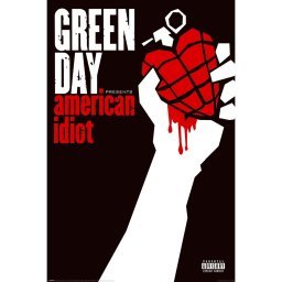 plakát GREEN DAY - AMERICAN IDIOT ALBUM - PP35378