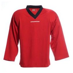 Hokejový dres Sherwood Player Practice Jersey Red JR L = výška postavy 140cm
