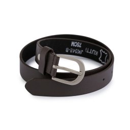 Dětský pásek šíře 2,3 cm, barva 8 (75 cm) hnědá