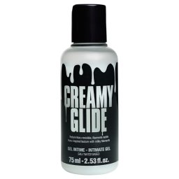 Creamy Glide - lubrikan gel vodn bze - imitace semene - 75ml